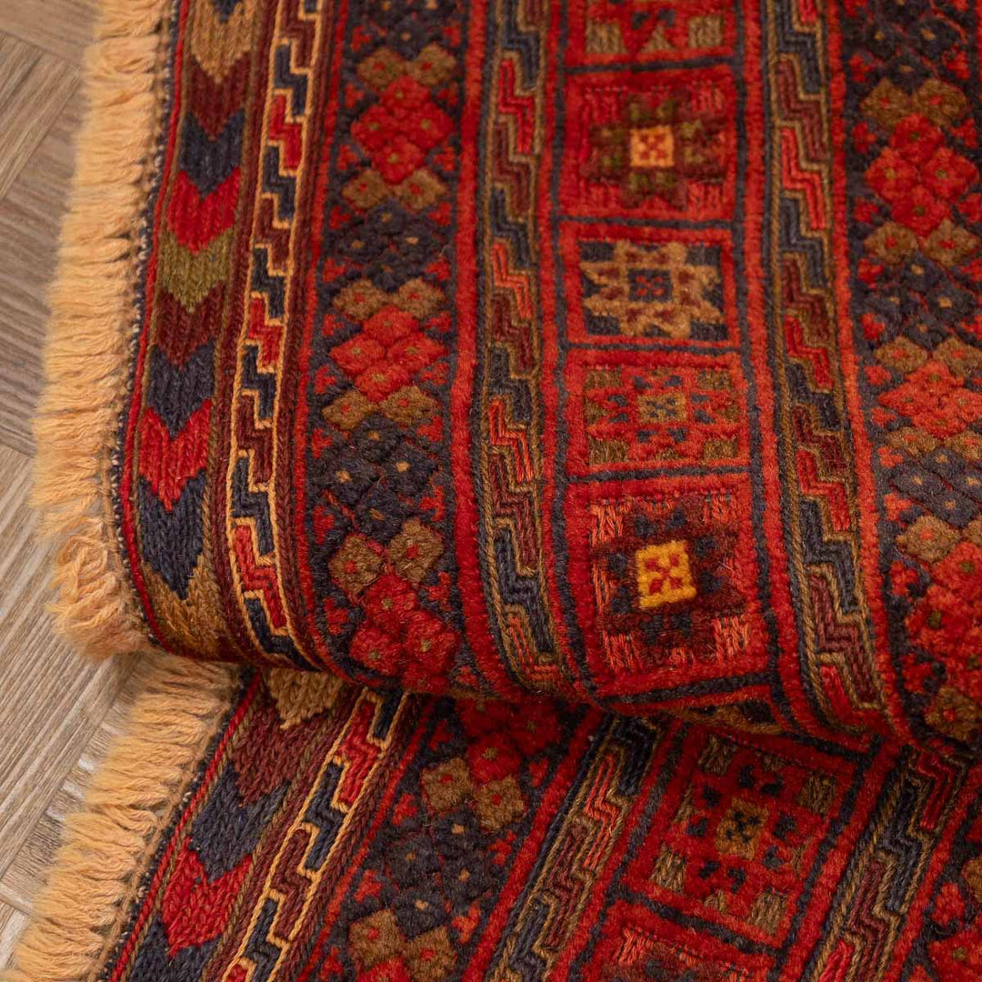 שטיח אוזבקי 00 אדום 197*149 | Uzbek