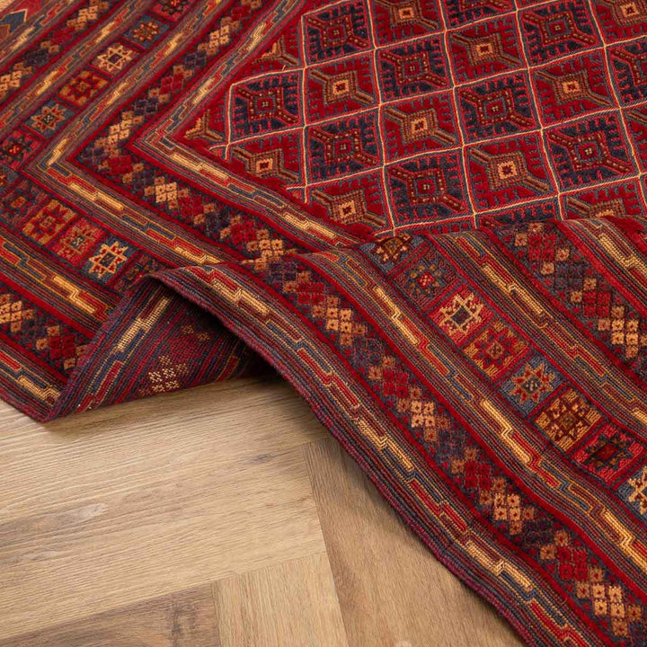 שטיח אוזבקי 00 אדום 213*152 | Uzbek