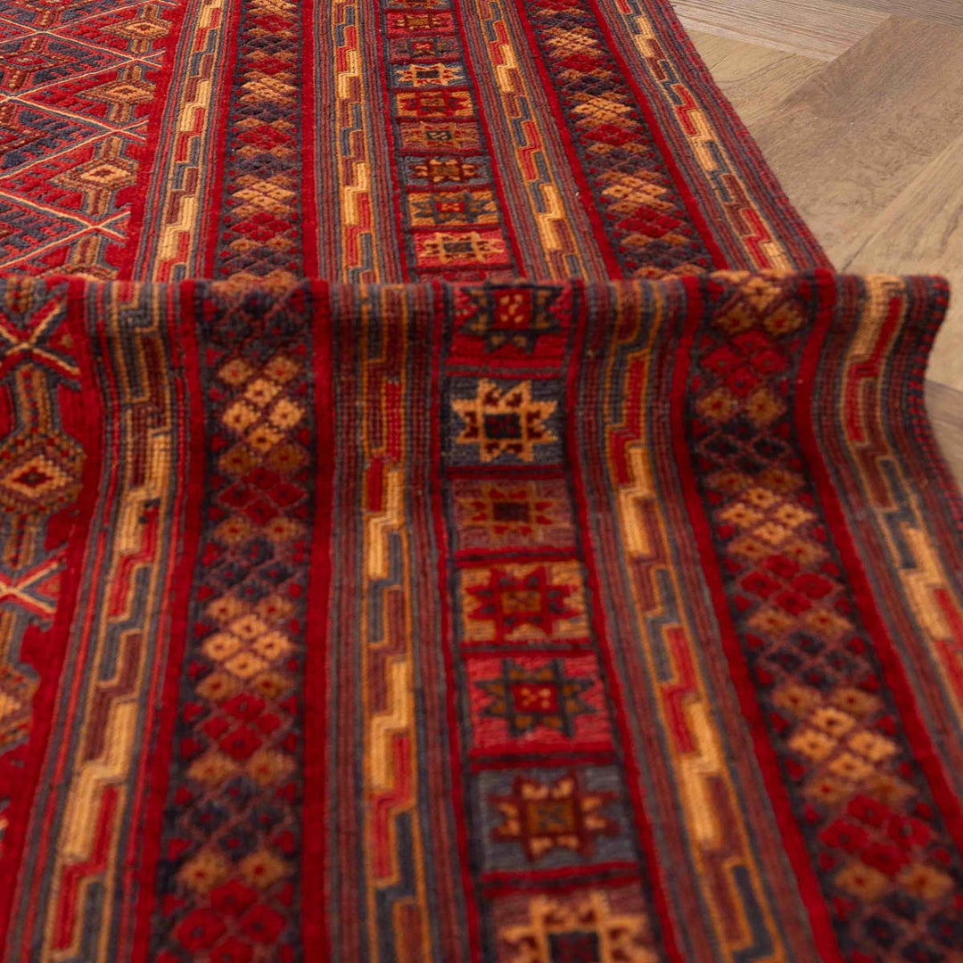 שטיח אוזבקי 00 אדום 213*152 | Uzbek