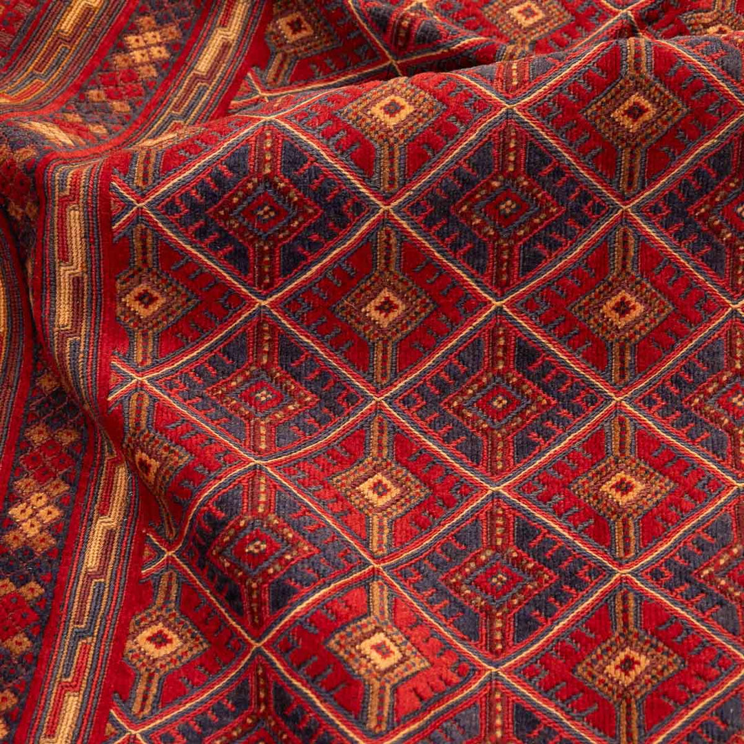 שטיח אוזבקי 00 אדום 213*152 | Uzbek