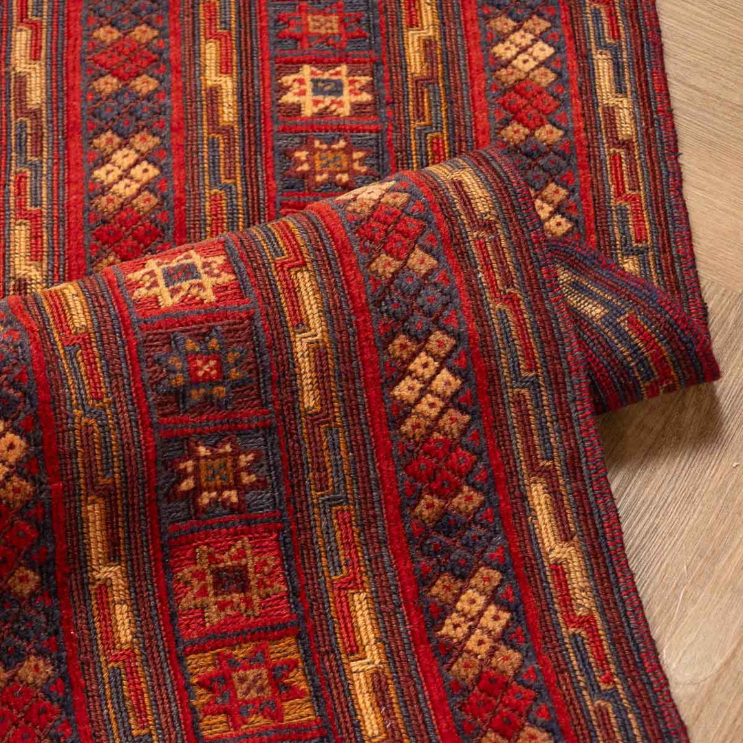 שטיח אוזבקי 00 אדום 213*152 | Uzbek