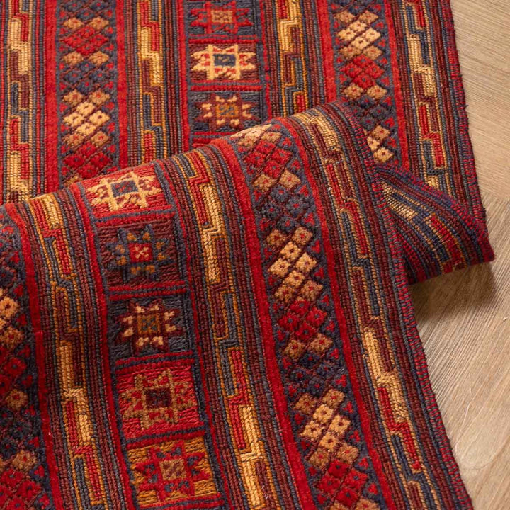 שטיח אוזבקי 00 אדום 213*152 | Uzbek