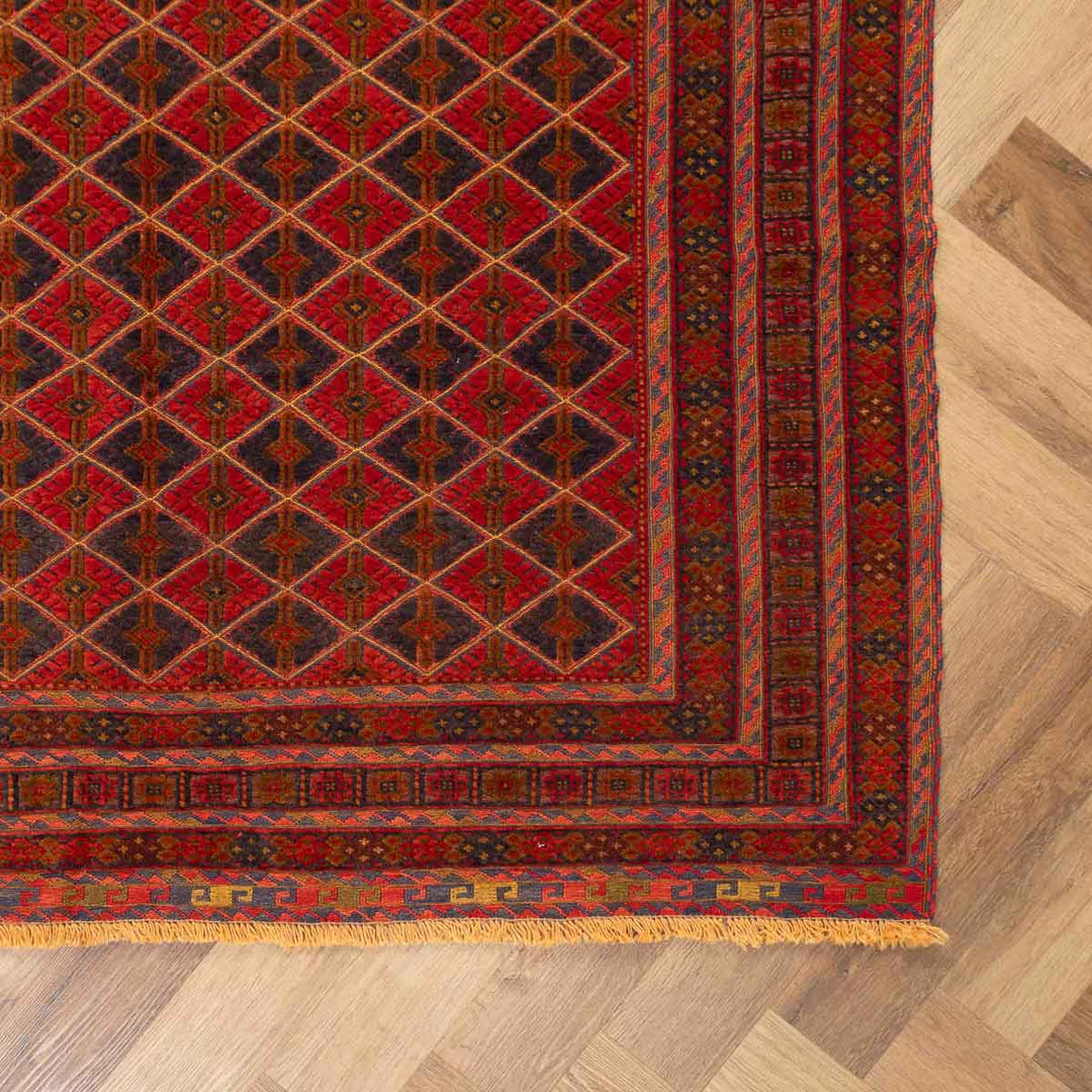 שטיח אוזבקי 00 אדום 182*157 | Uzbek