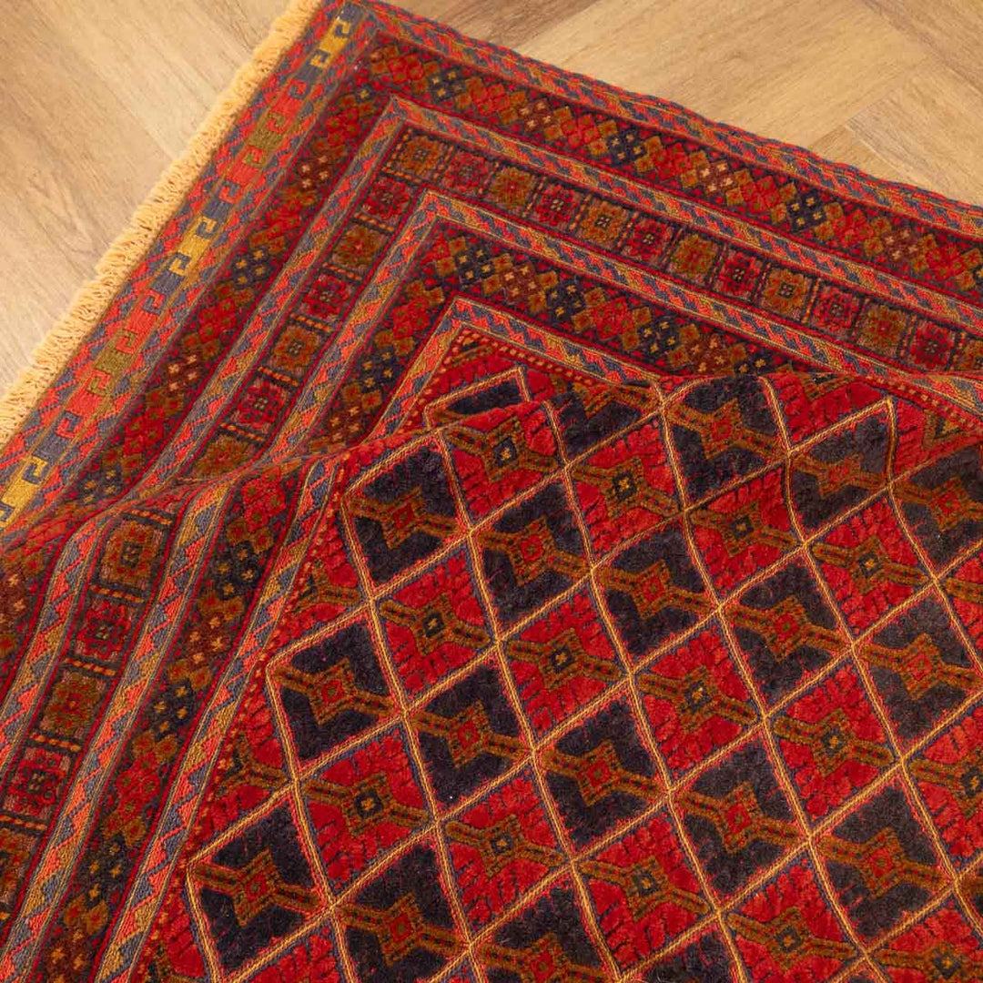 שטיח אוזבקי 00 אדום 182*157 | Uzbek