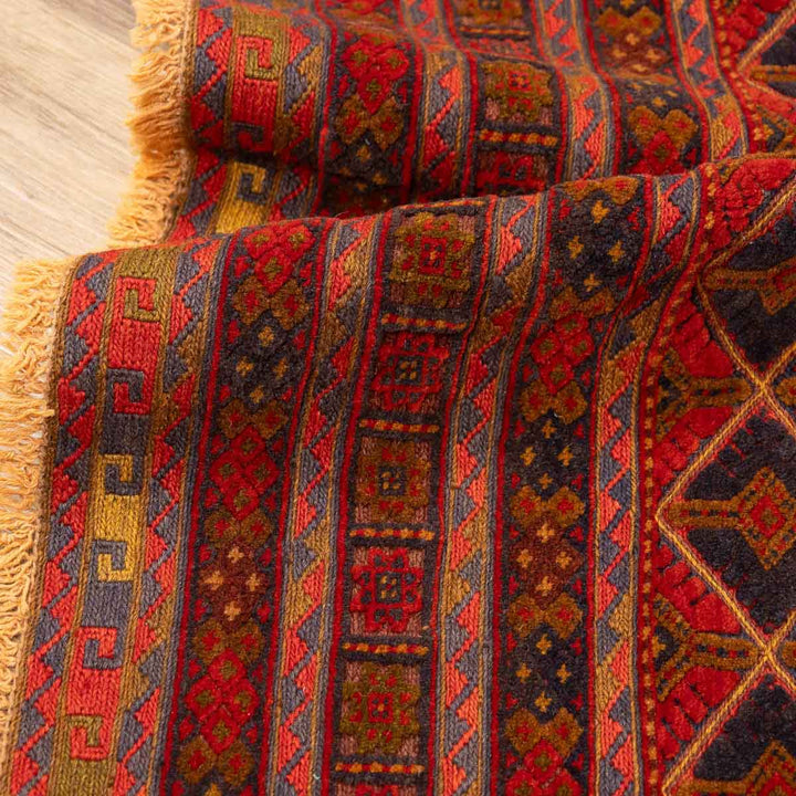 שטיח אוזבקי 00 אדום 182*157 | Uzbek