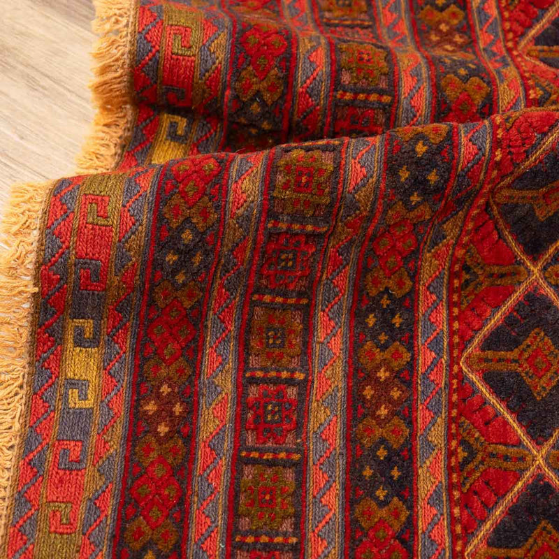 שטיח אוזבקי 00 אדום 182*157 | Uzbek