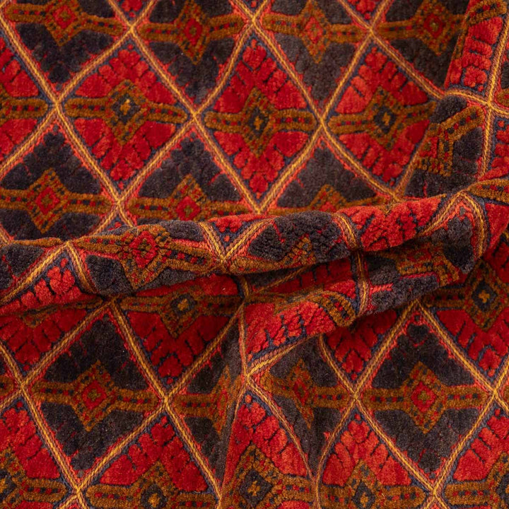 שטיח אוזבקי 00 אדום 182*157 | Uzbek