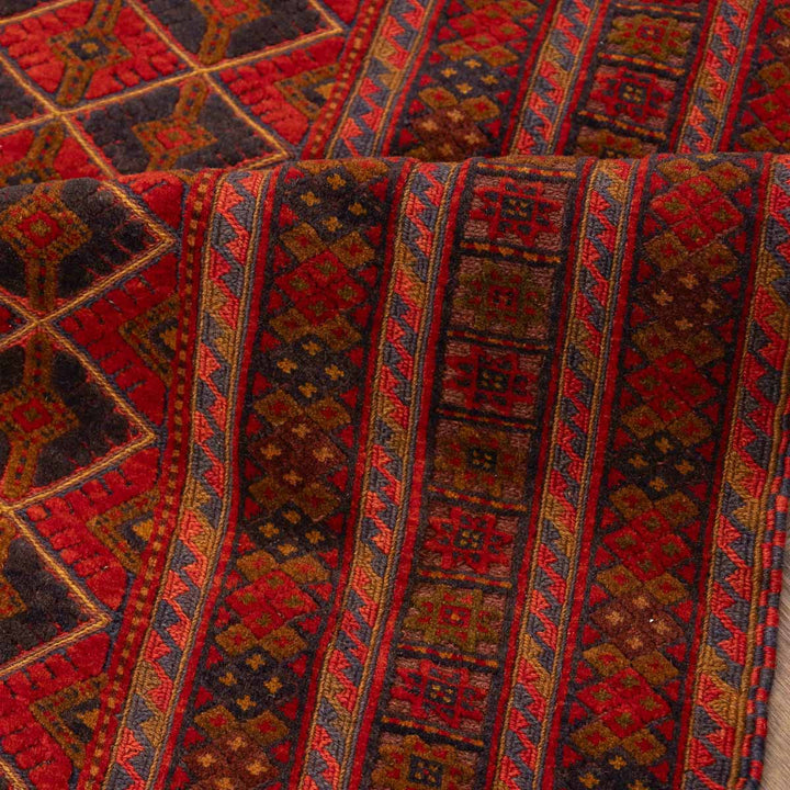 שטיח אוזבקי 00 אדום 182*157 | Uzbek