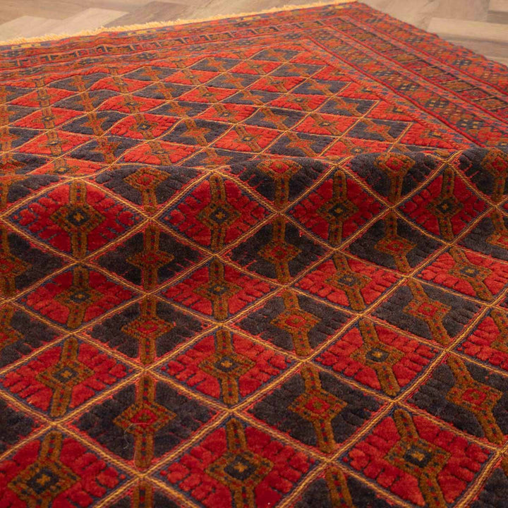 שטיח אוזבקי 00 אדום 182*157 | Uzbek