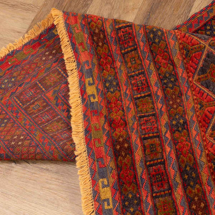 שטיח אוזבקי 00 אדום 182*157 | Uzbek