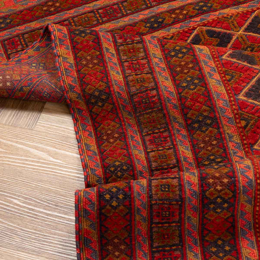 שטיח אוזבקי 00 אדום 182*157 | Uzbek