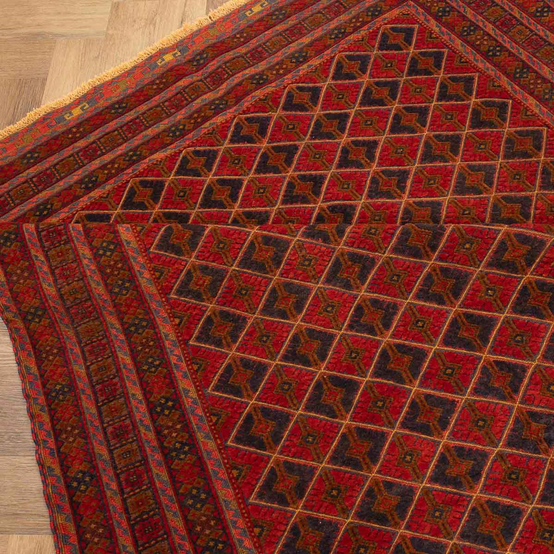 שטיח אוזבקי 00 אדום 182*157 | Uzbek