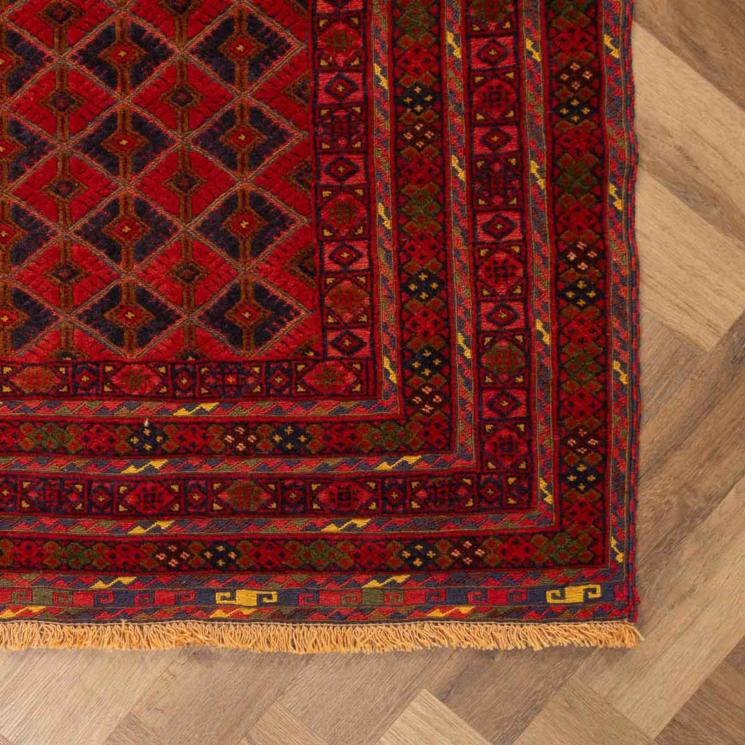 שטיח אוזבקי 00 אדום 197*160 | Uzbek