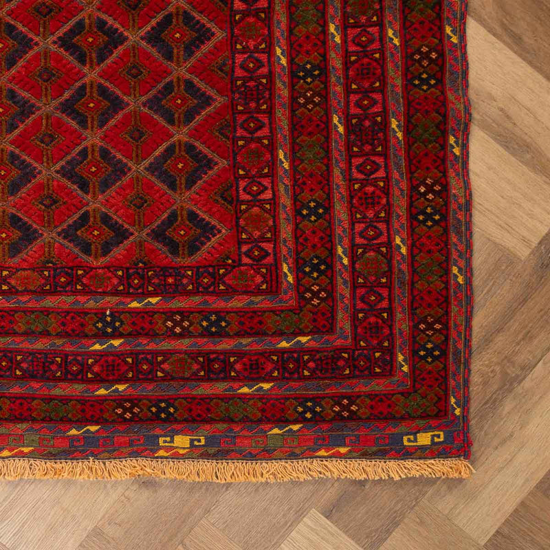 שטיח אוזבקי 00 אדום 197*160 | Uzbek