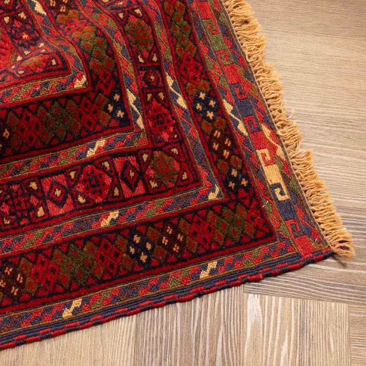 שטיח אוזבקי 00 אדום 197*160 | Uzbek