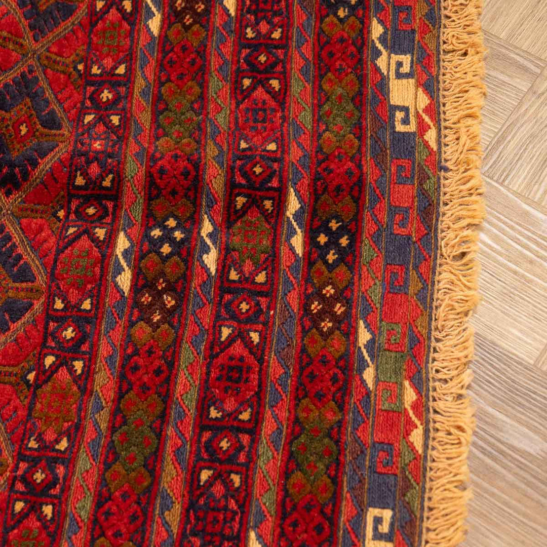 שטיח אוזבקי 00 אדום 197*160 | Uzbek