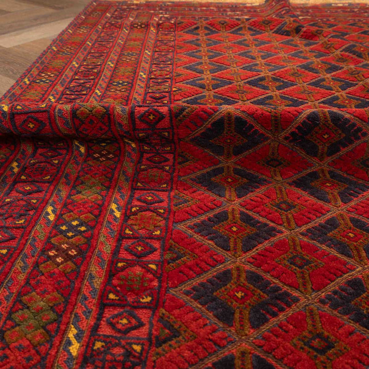 שטיח אוזבקי 00 אדום 197*160 | Uzbek