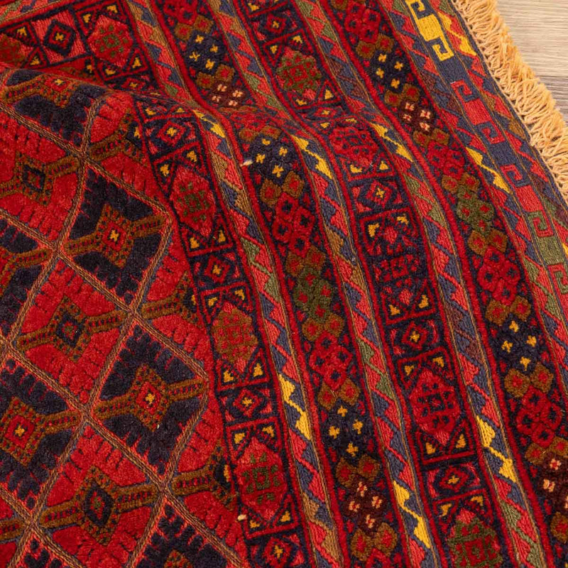 שטיח אוזבקי 00 אדום 197*160 | Uzbek