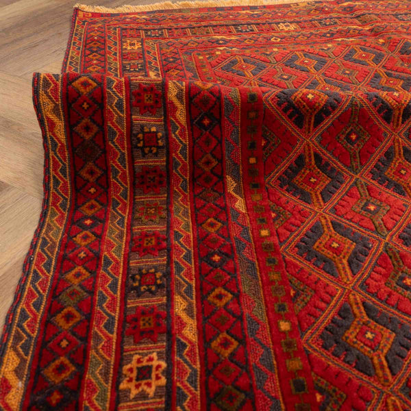 שטיח אוזבקי 00 אדום 197*147 | Uzbek
