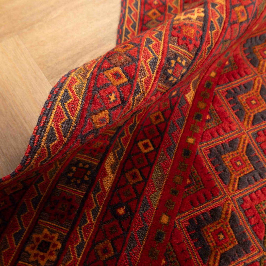 שטיח אוזבקי 00 אדום 197*147 | Uzbek