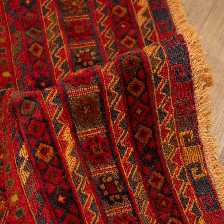 שטיח אוזבקי 00 אדום 197*147 | Uzbek