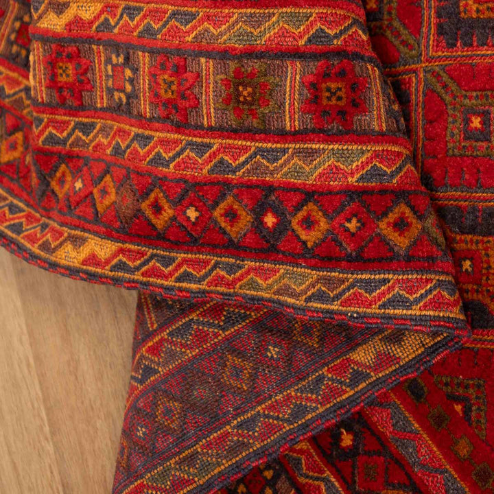 שטיח אוזבקי 00 אדום 197*147 | Uzbek