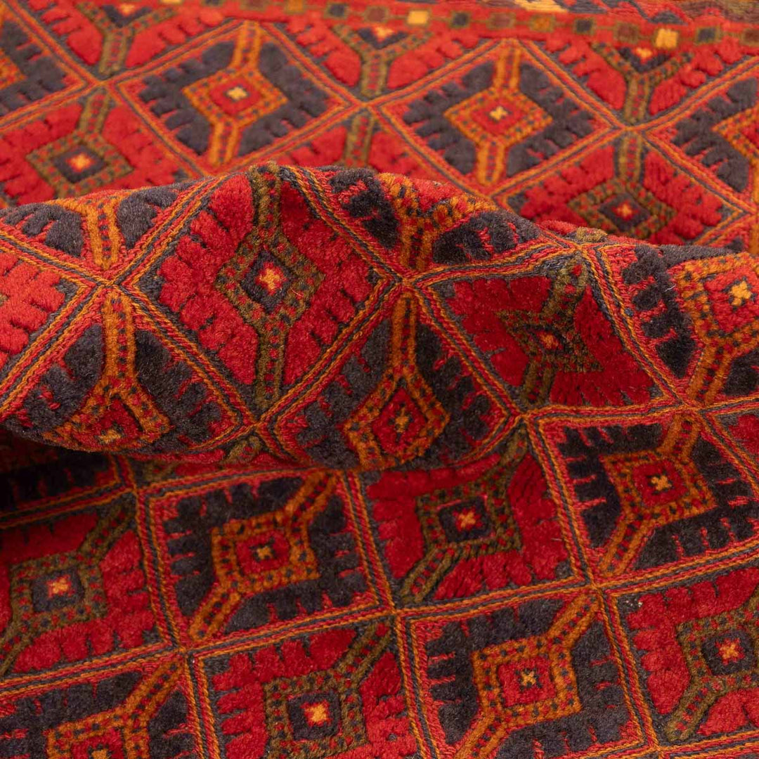 שטיח אוזבקי 00 אדום 197*147 | Uzbek