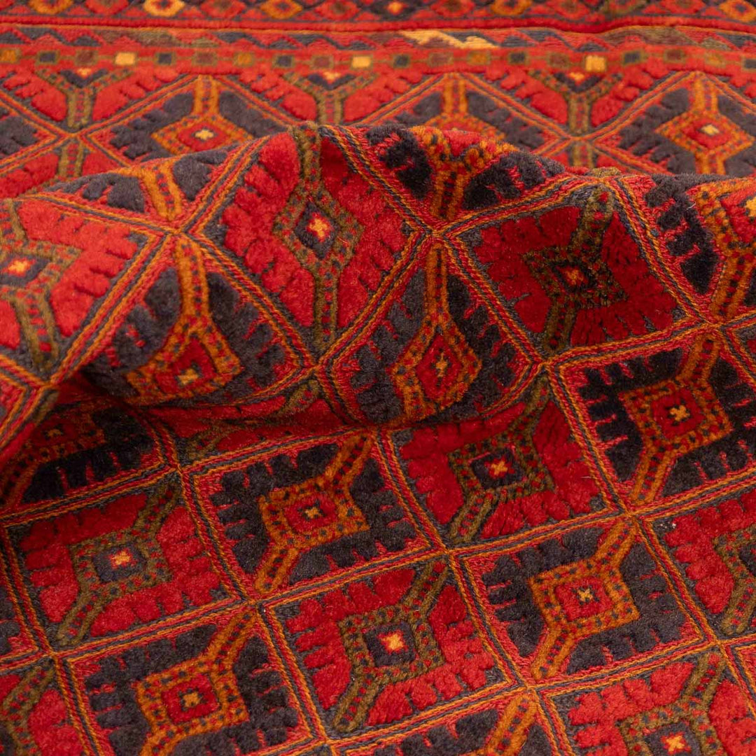 שטיח אוזבקי 00 אדום 197*147 | Uzbek