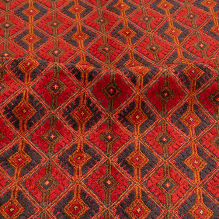 שטיח אוזבקי 00 אדום 197*147 | Uzbek