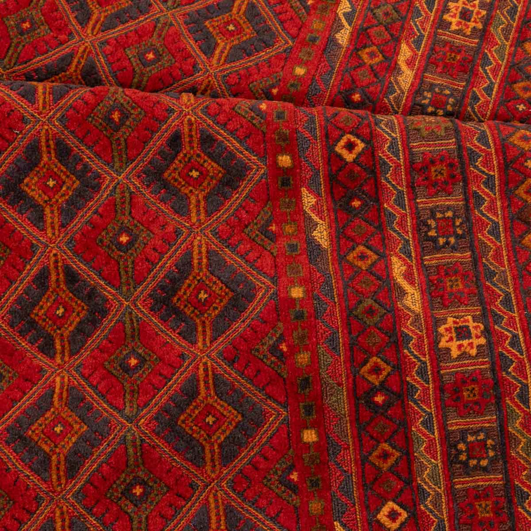 שטיח אוזבקי 00 אדום 197*147 | Uzbek