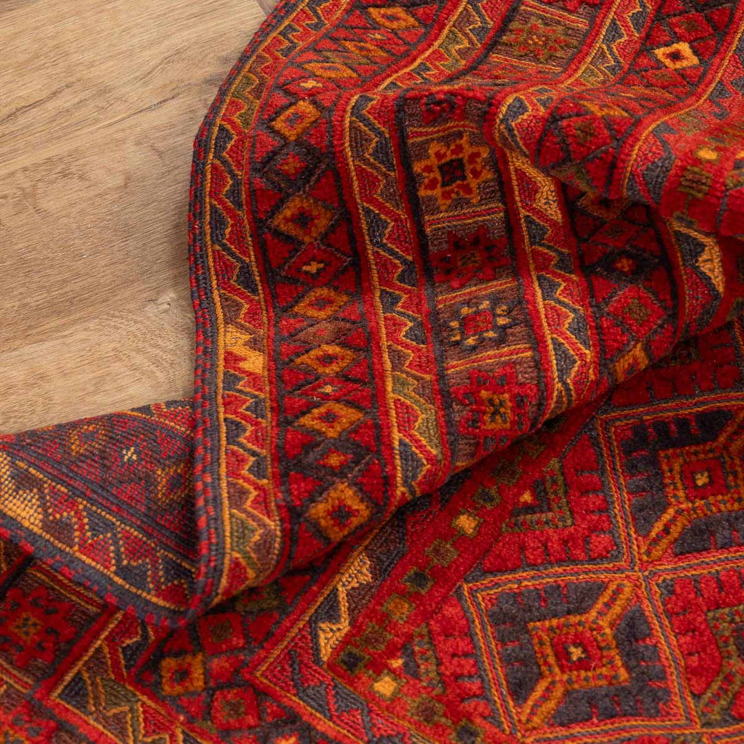 שטיח אוזבקי 00 אדום 197*147 | Uzbek