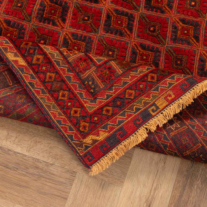 שטיח אוזבקי 00 אדום 197*147 | Uzbek