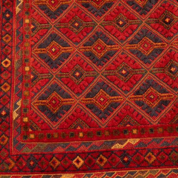 שטיח אוזבקי 00 אדום 197*147 | Uzbek