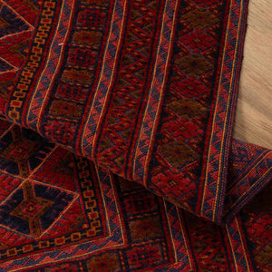 שטיח אוזבקי 00 אדום 200*154 | Uzbek