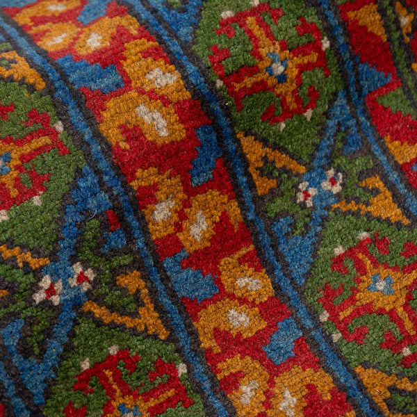 שטיח אפגני בוכרה 00 כחול 292*206 | Bokhara Rug
