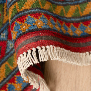 שטיח אפגני בוכרה 00 כחול 292*206 | Bokhara Rug