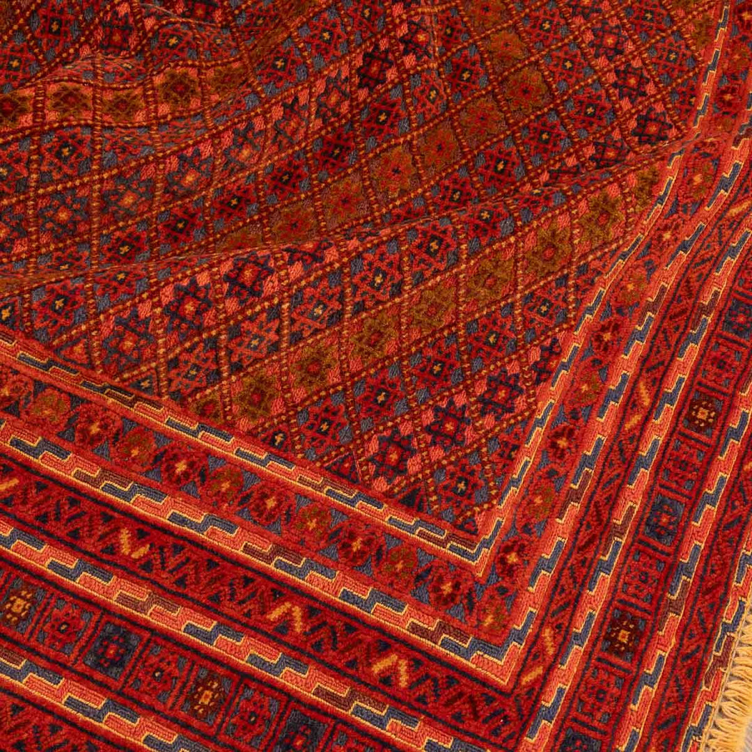 שטיח אוזבקי 00 אדום 180*154 | Uzbek