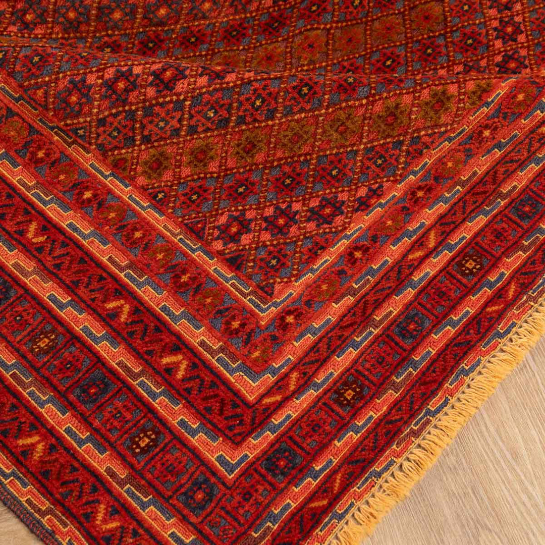 שטיח אוזבקי 00 אדום 180*154 | Uzbek