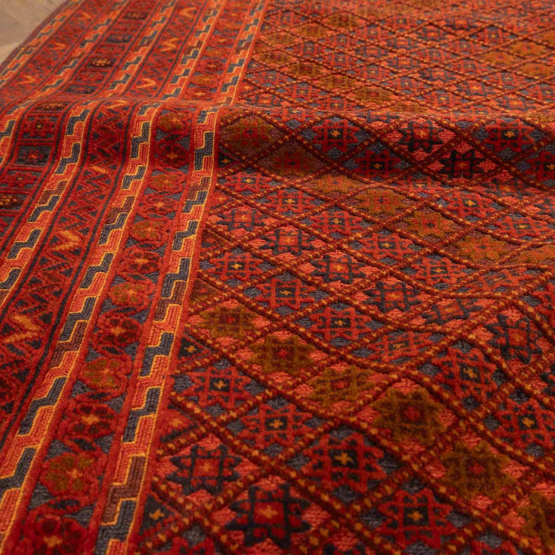 שטיח אוזבקי 00 אדום 180*154 | Uzbek