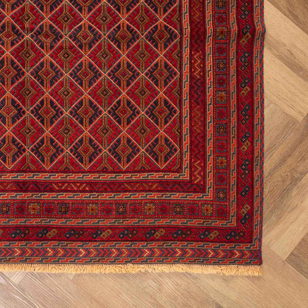 שטיח אוזבקי 00 אדום 196*150 | Uzbek