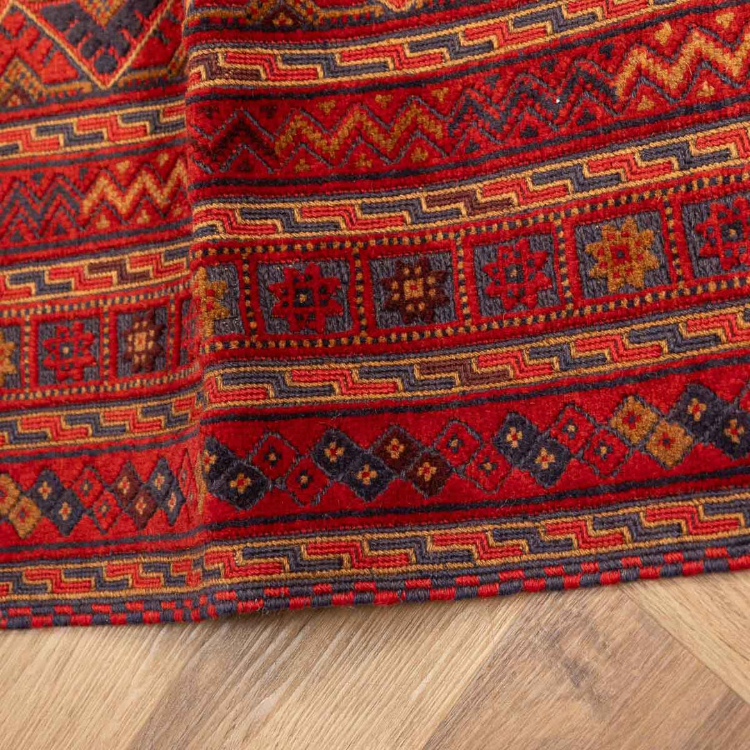 שטיח אוזבקי 00 אדום 196*150 | Uzbek