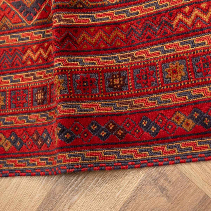 שטיח אוזבקי 00 אדום 196*150 | Uzbek