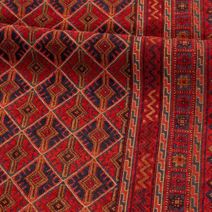 שטיח אוזבקי 00 אדום 196*150 | Uzbek