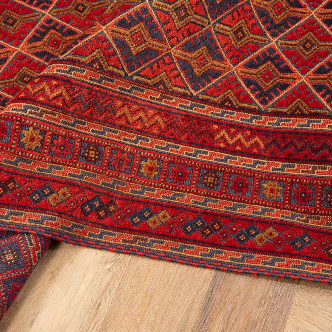 שטיח אוזבקי 00 אדום 196*150 | Uzbek