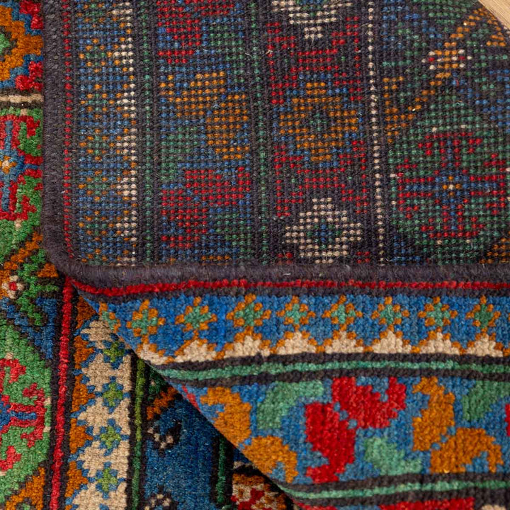 שטיח אפגני בוכרה 00 כחול 297*201 | Bokhara Rug