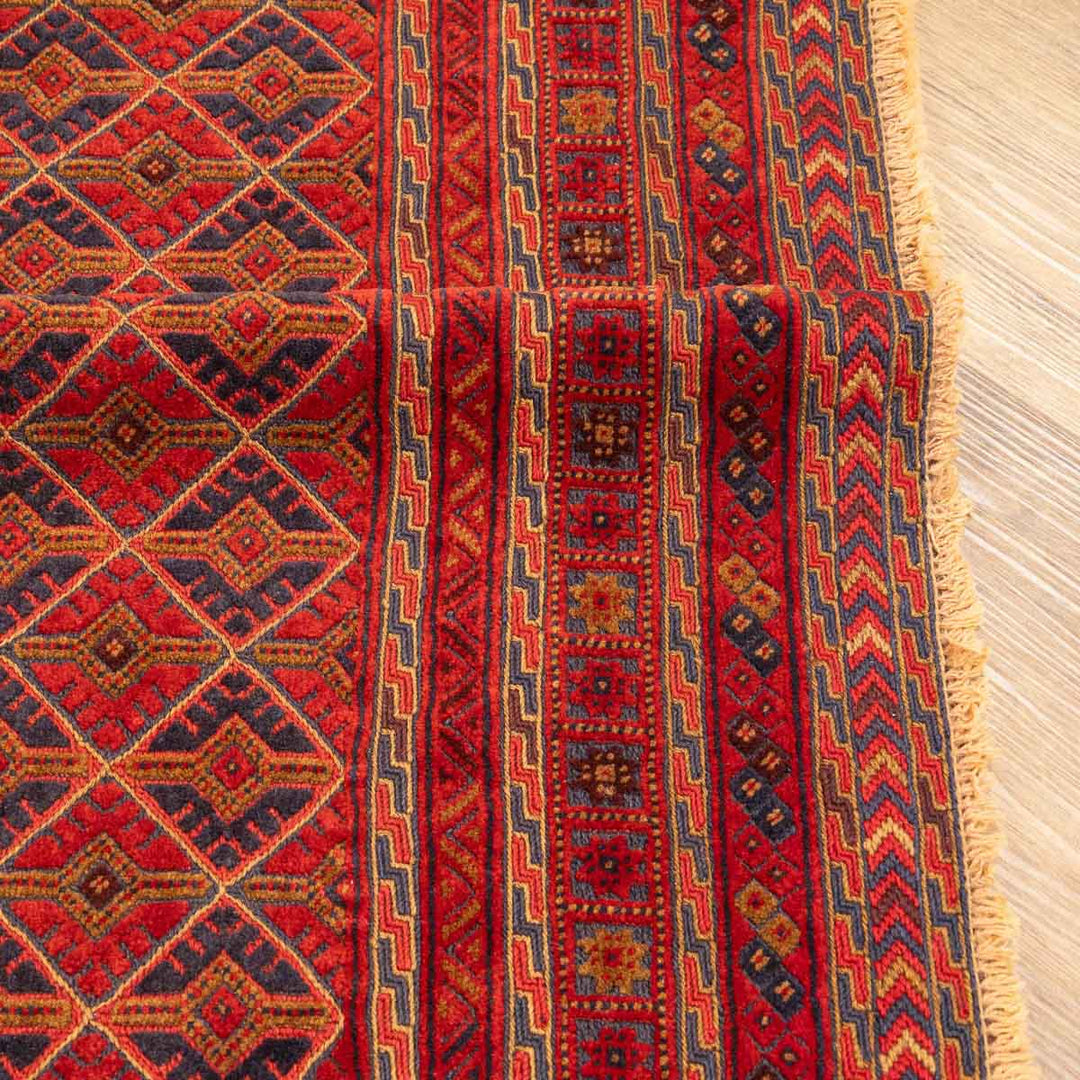 שטיח אוזבקי 00 אדום 196*150 | Uzbek