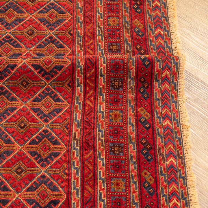 שטיח אוזבקי 00 אדום 196*150 | Uzbek