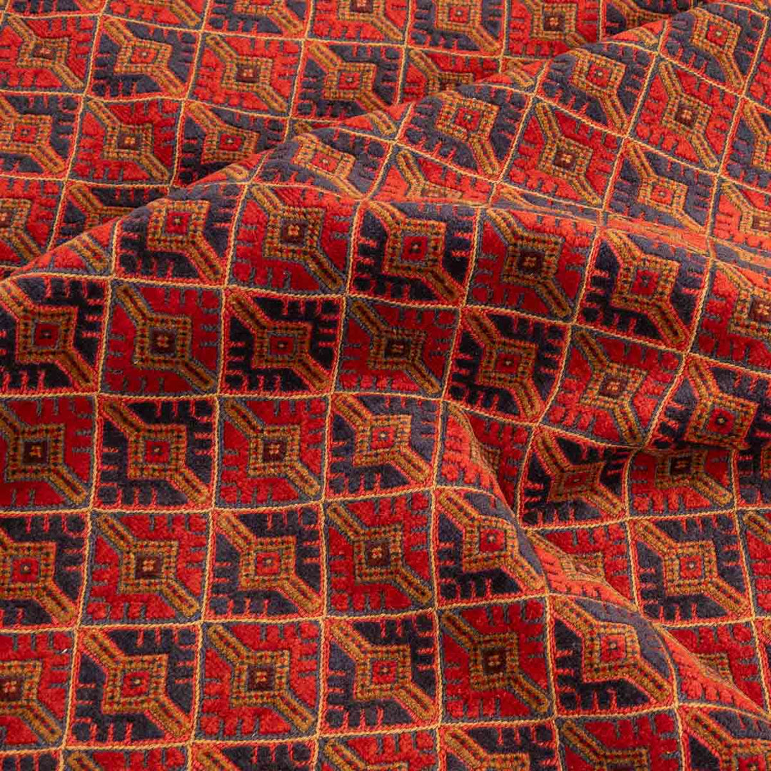 שטיח אוזבקי 00 אדום 196*150 | Uzbek