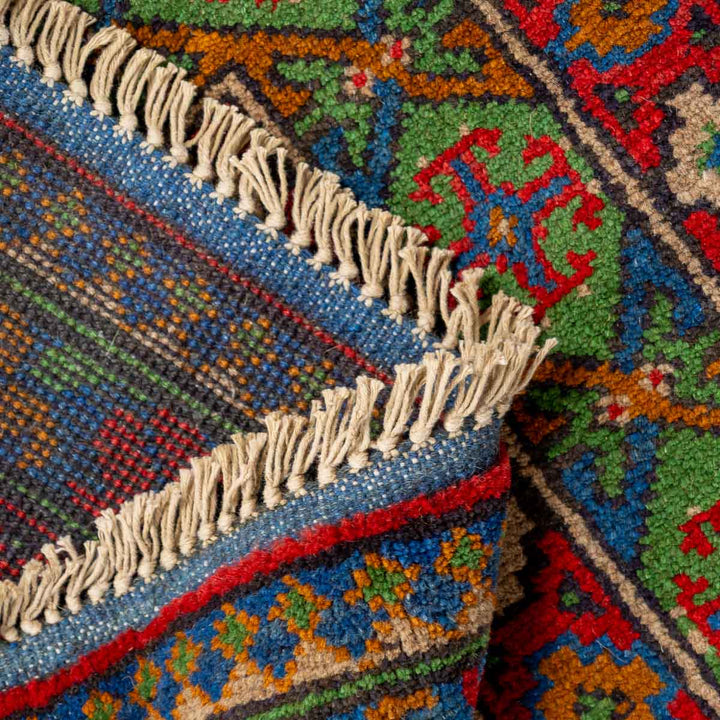 שטיח אפגני בוכרה 00 כחול 297*201 | Bokhara Rug