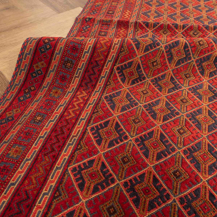 שטיח אוזבקי 00 אדום 196*150 | Uzbek